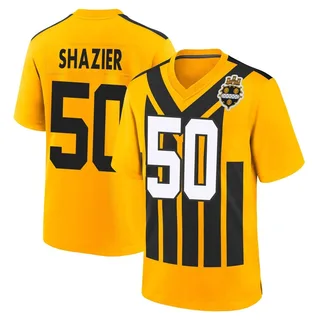 Ryan Shazier Pittsburgh Steelers Men's Game Alternate 1933 Throwback Nike Jersey - Gold