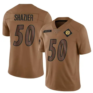Ryan Shazier Pittsburgh Steelers Men's Limited 2023 Salute To Service Nike Jersey - Brown