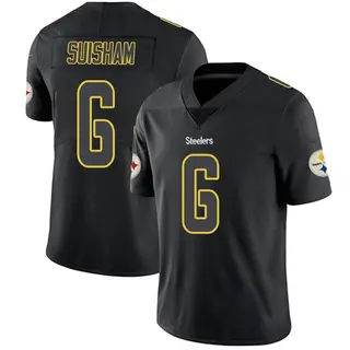 Shaun Suisham Pittsburgh Steelers Men's Limited Nike Jersey - Black Impact