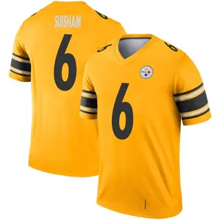 Shaun Suisham Pittsburgh Steelers Youth Legend Inverted Nike Jersey - Gold