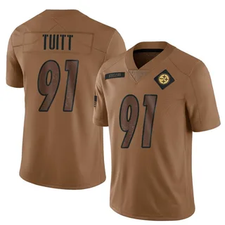 Stephon Tuitt Pittsburgh Steelers Men's Limited 2023 Salute To Service Nike Jersey - Brown