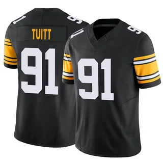 Stephon Tuitt Pittsburgh Steelers Men's Limited Alternate Vapor F.U.S.E. Nike Jersey - Black