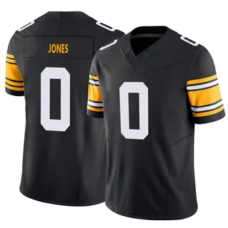 Steven Jones Pittsburgh Steelers Men's Limited Alternate Vapor F.U.S.E. Nike Jersey - Black