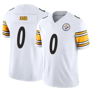 Steven Jones Pittsburgh Steelers Men's Limited Vapor F.U.S.E. Nike Jersey - White