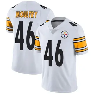 T.D. Moultry Pittsburgh Steelers Youth Limited Vapor Untouchable Nike Jersey - White
