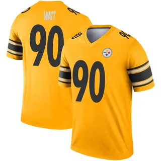 T.J. Watt Pittsburgh Steelers Men's Legend Inverted Nike Jersey - Gold