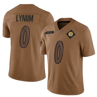 Tamon Lynum Pittsburgh Steelers Youth Limited 2023 Salute To Service Nike Jersey - Brown