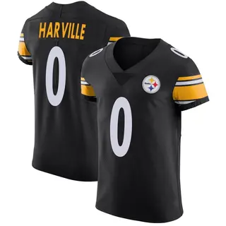Tavin Harville Pittsburgh Steelers Men's Elite Team Color Vapor Untouchable Nike Jersey - Black