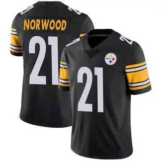 Tre Norwood Pittsburgh Steelers Men's Limited Team Color Vapor Untouchable Nike Jersey - Black