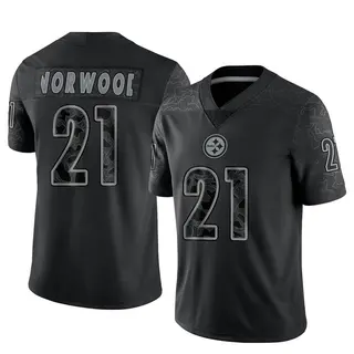 Tre Norwood Pittsburgh Steelers Youth Limited Reflective Nike Jersey - Black