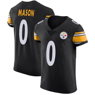 Trevon Mason Pittsburgh Steelers Men's Elite Team Color Vapor Untouchable Nike Jersey - Black
