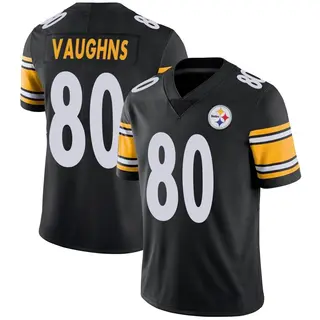 Tyler Vaughns Pittsburgh Steelers Men's Limited Team Color Vapor Untouchable Nike Jersey - Black