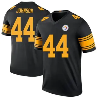 Tyree Johnson Pittsburgh Steelers Youth Color Rush Legend Nike Jersey - Black