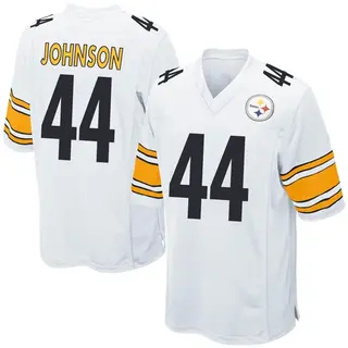 Tyree Johnson Pittsburgh Steelers Youth Game Nike Jersey - White