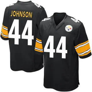 Tyree Johnson Pittsburgh Steelers Youth Game Team Color Nike Jersey - Black