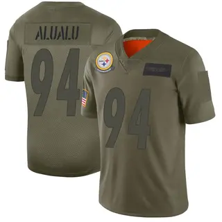 Tyson Alualu Pittsburgh Steelers Youth Limited 2019 Salute to Service Nike Jersey - Camo