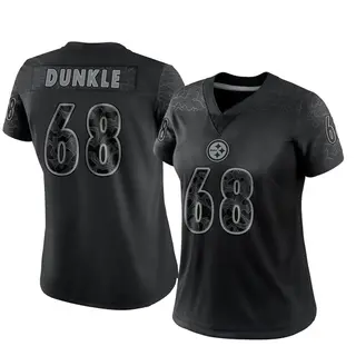 William Dunkle Pittsburgh Steelers Women's Limited Reflective Nike Jersey - Black