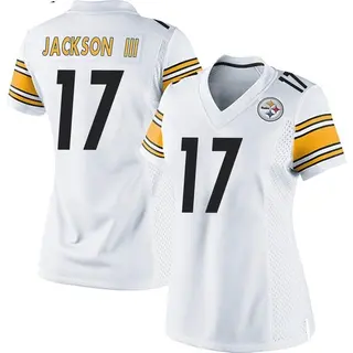 William Jackson III Pittsburgh Steelers Women's Game Nike Jersey - White