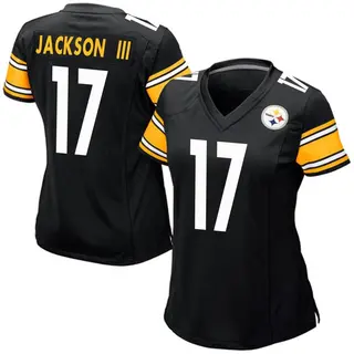 William Jackson III Pittsburgh Steelers Women's Game Team Color Nike Jersey - Black