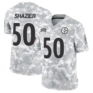 Youth Ryan Shazier Pittsburgh Steelers Youth Limited Arctic Camo 2024 Salute to Service Nike Jersey